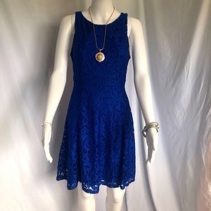 Apt. 9 size 2 royal blue lace dress